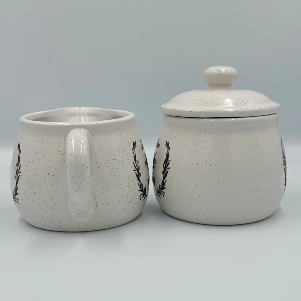 Bee Collection “Bee Nice” Ceramic Sugar & Creamer Set